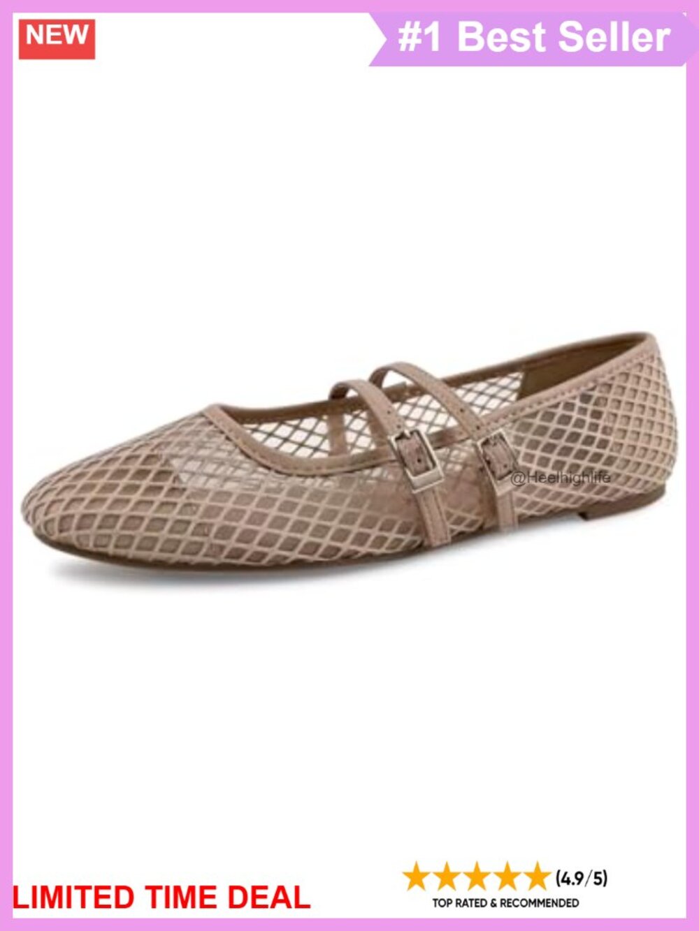 Kenneth Cole REACTION Malibu Flats with Adjustable Buckle Straps
